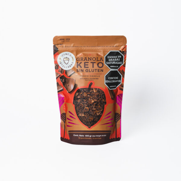 Granola KETO Choco Canela 400g