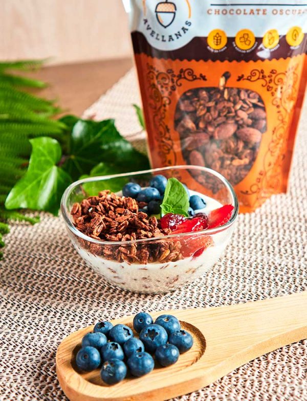 Granola chocolate oscuro