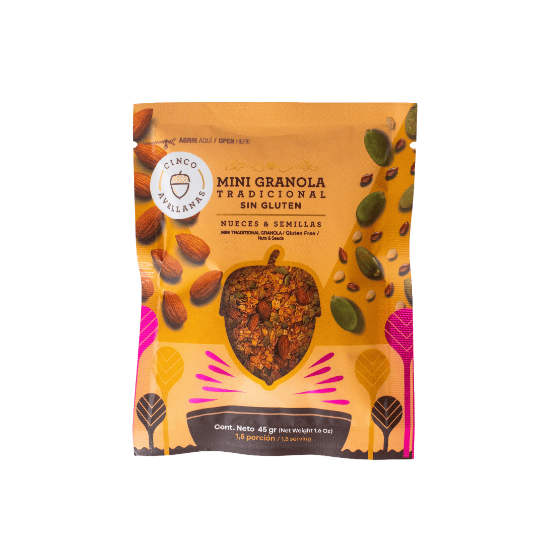 Granola Nueces y Semillas 45g