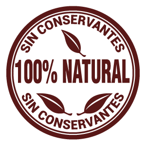 100% NATURAL SIN CONSERVANTES