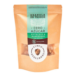 Granola Cero Azúcar Pistachos y Almendras 280 g