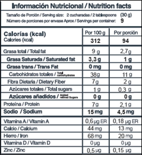 Granola Cero Azúcar Habas y Marañones 280 g - Imagen 2