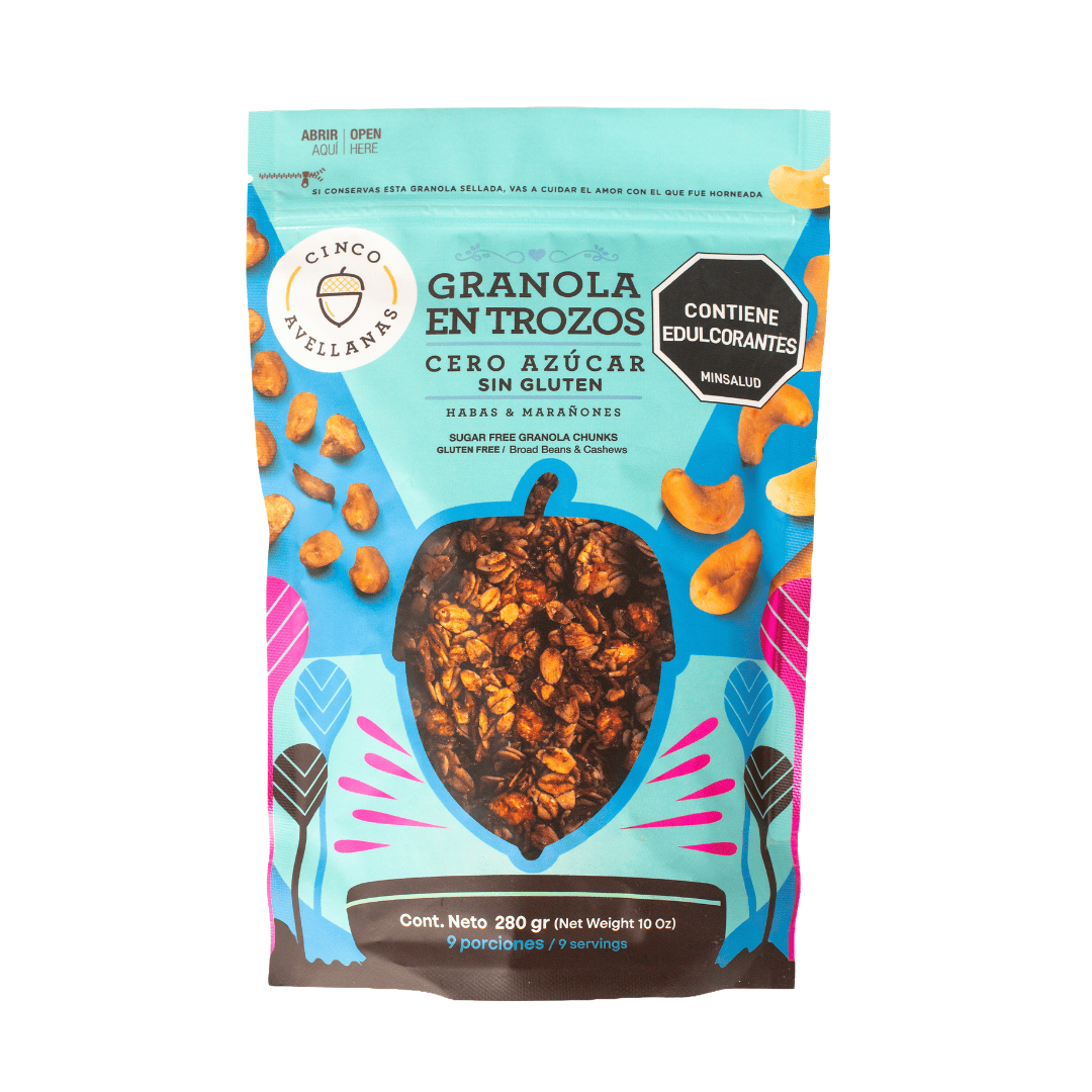 Granola Cero Azúcar Habas y Marañones 280 g