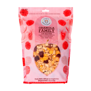 Granola Family Sin Gluten Frutos Rojos 600 g